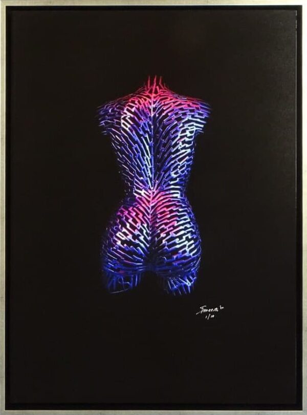 Art-print-naomi-multicolor-67x50cm